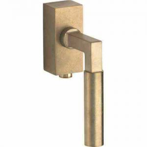 SKG3 Draaikiepgarnituur afsluitbaar Bauhaus messing antiek