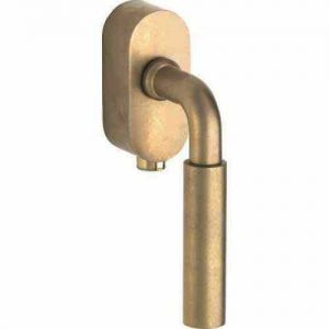 SKG3 Draaikiepgarnituur afsluitbaar Frankfurt/Elegant messing antiek
