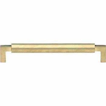 Meubelgreep Bauhaus messing getrommeld 160mm